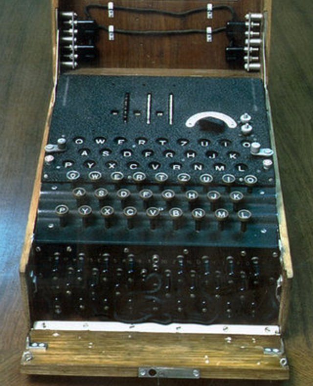 Historical Enigma machine